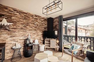 Appartement Uccelli - Cocoon just a stone's throw from the centre of Megève - Megève - 4