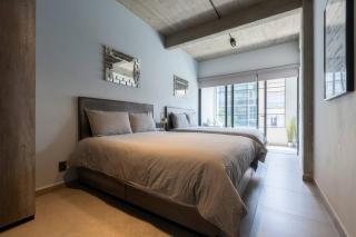 P301 Apt 2Bdrm 2bath AC private balcony Rooftop - Mexiko-Stadt - 9