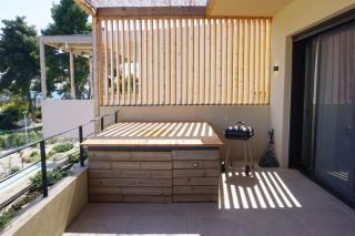 2 bed apt big balcony sea view - Pogoniá - 7
