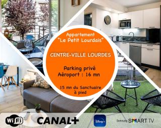 Appart. T 1 Bis, centre ville, entièrement rénové - Lourdes - 9