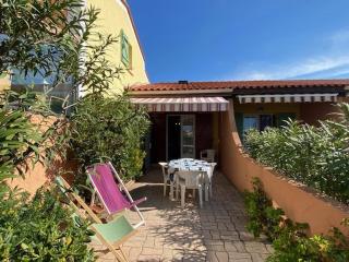 Villa 4 pers, 300m plage, parking, terrasse, BBQ - FR-1-782-25 - Le Barcarès - 0