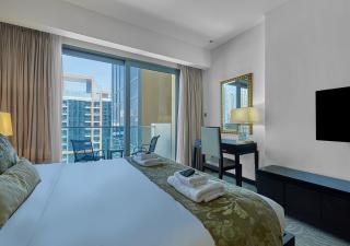 JW Marriott Dubai Marina Residences, Studio with Balcony Connected to Marina Mall - Dubái - 2