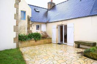 Maison bretonne avec une jolie cour fermée et fleurie avec WIFI à TREBEURDEN - Réf 679 - Trébeurden - 9