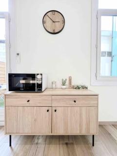Le Bruna: Apt 4 prs, Clim, 10 min plages - Antibes - 6