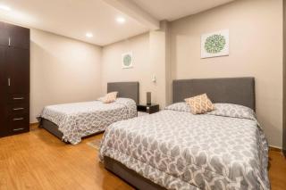 401 Location 3Bdrm 2bath apt with AC Rooftop - Città del Messico - 3