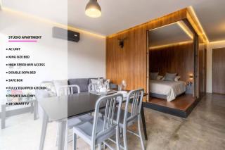L102 New studio apt 1Bdrm 1bath AC Rooftop - Città del Messico - 5