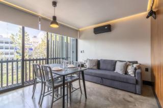 L102 New studio apt 1Bdrm 1bath AC Rooftop - Città del Messico - 2