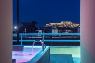 Acropolis View Mini Sky Suite & Hot Tub - Atene - 5