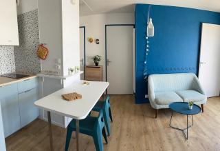 BLEU MARINE VUE OCEAN, 2 CHAMBRES, terrasse 30m2, parking privatif et piscine en été - Lacanau-Océan - 1