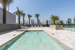 Chic & Modern Retreat in the Heart of JVC / Designer Choice / Sunset Views / Large Corner Balcony / New Building / 4 people - Dubai - 8