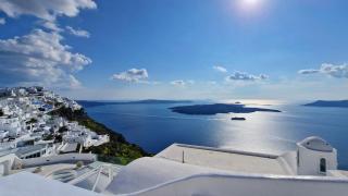 Karpimo Horizon - Caldera View with private hot tub - Firostefani - 5