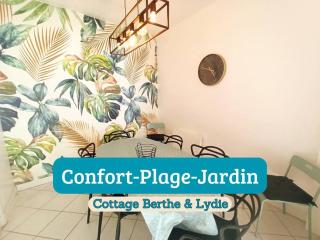 Berthe Lydie Cottage Charme, Confort et Mer - Fort-Mahon-Plage - 0