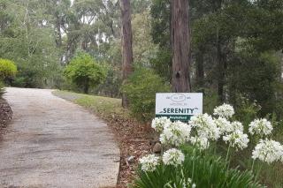 Serenity-2 living areas-decks-fireplace-Netflix - Daylesford - 9