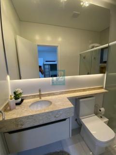 Apartamento novo,uma quadra praia de Bombas com piscina aquecida - 7