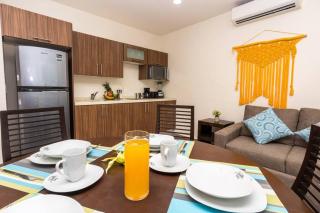 Deluxe Jr. 2 rooms suite, Dept. 101 - Playa del Carmen - 2