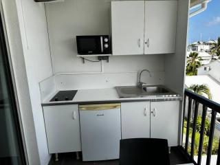 Duplex calme et lumineux pour 3 avec piscine marina St François - 4