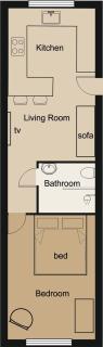 1BedApt PrivateEstate w Free Parking - 10minToCity - Nottingham - 3