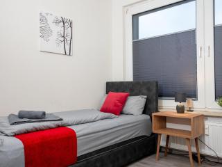 Livemore24 - Apartment 1 in Duisburg WLAN - Smart-TV - 24-7 Check-in und Küche - Duisburg - 6