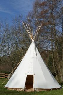 Außerhalb2 - Übernachten im Tipi - Weisel - 5