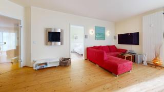 strandnahe FeWo mit 2 Schlafzimmern und Terrasse, Villa am Kurpark, Binz - Binz - 9