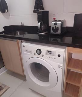 garden privativo integrado a varanda gourmet - Praia Grande - 9