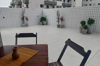 garden privativo integrado a varanda gourmet - Praia Grande - 3