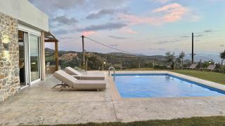 Villa Michael Triopetra Private Villa, Private Swimming Pool, Garden, Panoramic Sunset - Triopetra - 7
