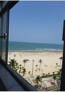 Ap Pé na areia! Vista incrível Sua família merece! - Praia Grande - 5