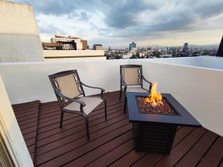 TOP VIEW PENTHOUSE Private Rooftop, Wi-Fi 500Mbps, Air Conditioning, Grill, Pool and Gym - Mexiko-Stadt - 1