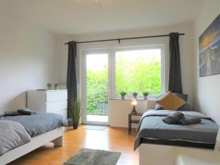 Helles Apartment mit Balkon für 5 Personen - 0