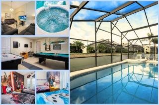 Gated,2-Story, Bedroom Downstairs, NE Facing Pool&Spa,Gameroom - Davenport - 9