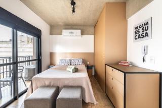 83 New studio next Paulista Av, fast wifi and balcony - 4