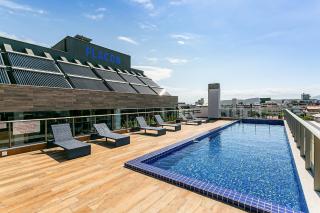 WI-FI 500MB | Piscina com Vista Mar #JA30 - Florianópolis - 9