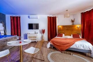 Loft Romantique - Spa Privatif - Spa Noctambulles - Hyères - 7
