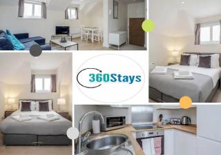 Luxury 1 Bedroom Apartment 06 with Parking in Maidenhead by 360stays - 0