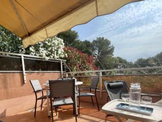 Studio cabine 4 pers avec terrasse, parking et accès plage - FR-1-226B-167 - Cavalaire-sur-Mer - 9