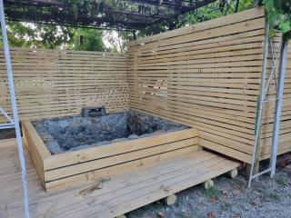 Cabaña con jacuzzi, 7 personas. - 1