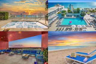 5 Tropical Oasis ROOFTOP infinity POOL Hot Tub on Hollywood Boardwalk - Hollywood - 0