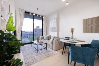 Spacious Balcony, 1BR, Pool, Full Kitchen at JVC - Dubai - 2