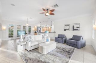 Coastal two-story home on water with pool/dock - 9