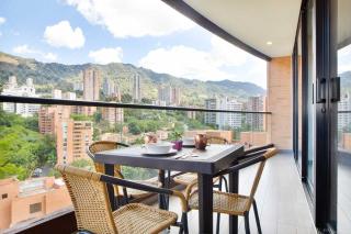 Penthouse El Poblado, hermosa vista, dos alcobas - Medellín - 3