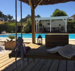 VILLA PROCHE MER/PISCINE CHAUFFEE ET SECURISEE/CLIMATISATION - Lacanau-Océan - 8