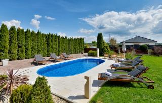 Privatni apartman u vili ,privatni bazen, privatni wellness - jacuzzi, finska sauna - Črnec Biškupečki - 8