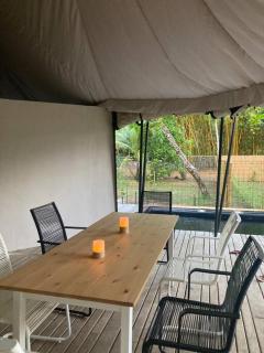 Safari tent with private pool close to Manuel Antonio - Matapalo - 6