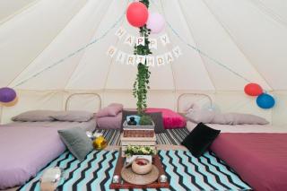 Glamping kaki singapore-Standard medium bell tent - 9