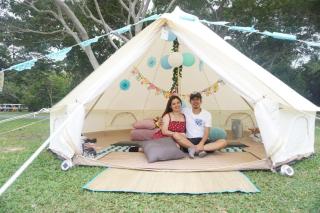 Glamping kaki singapore-Standard medium bell tent - 1