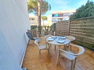 Studio en Rez-de-Chaussée avec Terrasse Spacieuse et Parking Privé à Marseillan - FR-1-326-814 - 6