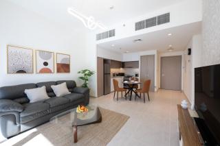 Cozy 1BR in Creek Edge Stunning Bay View Swimming Pool - Dubái - 6
