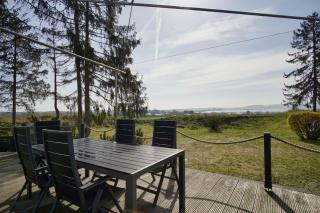 naturnah, mit Terrasse, Garten und Meerblick - Ferienwohnung auf dem Teschenberg - Middelhagen - 9