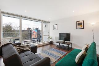 Modern & spacious 3 bed with free parking & lift in Shoreditch, next to station - Londra - 8